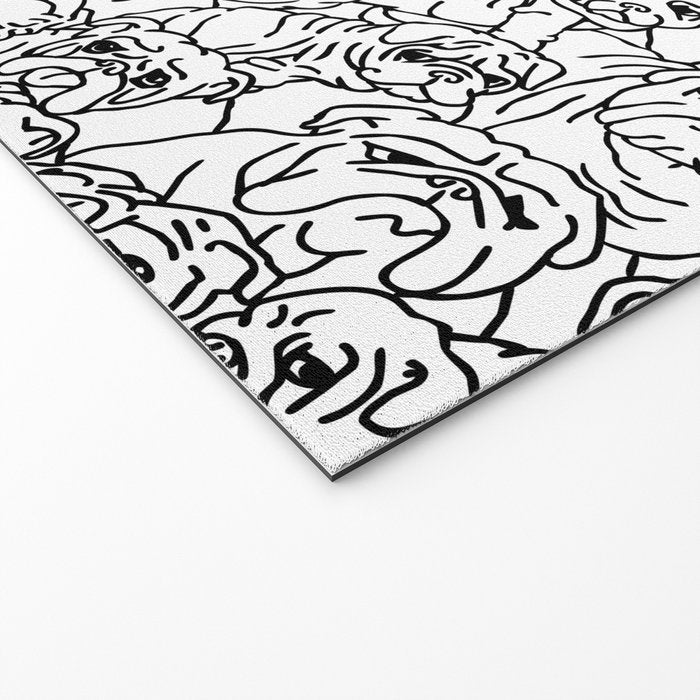 Oh English Bulldog Welcome Mat Gallery Image 2