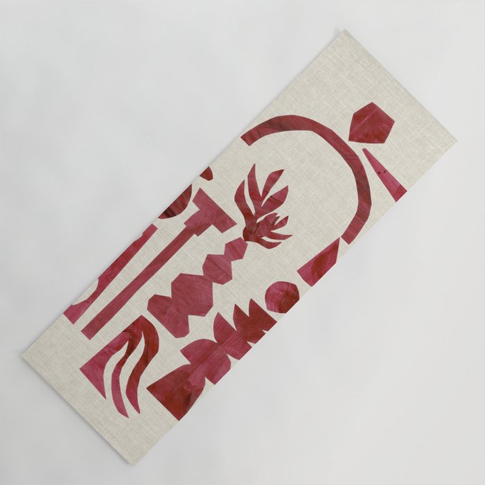 Crimson Arch  Yoga Mat Gallery Image 1