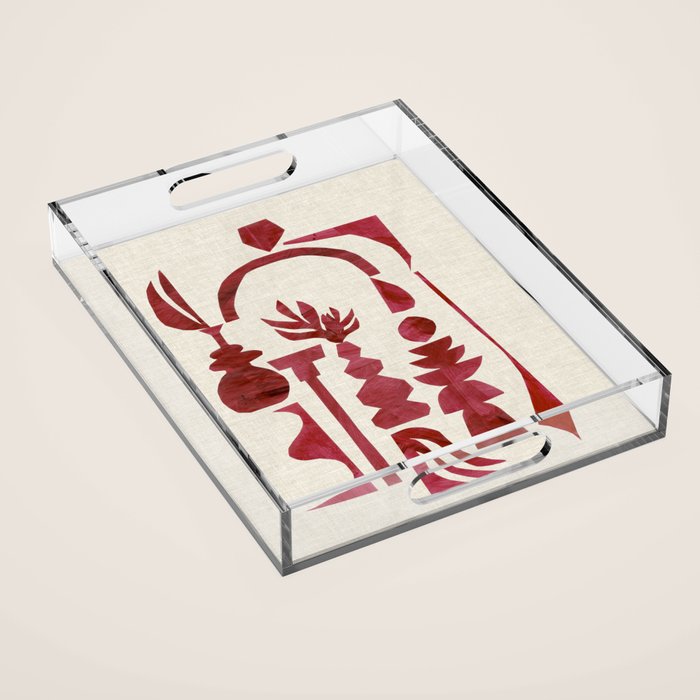 Crimson Arch  Acrylic Tray Gallery Image 1