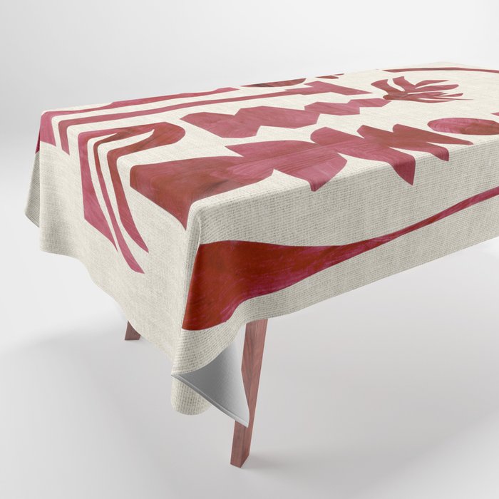 Crimson Arch  Tablecloth Gallery Image 1