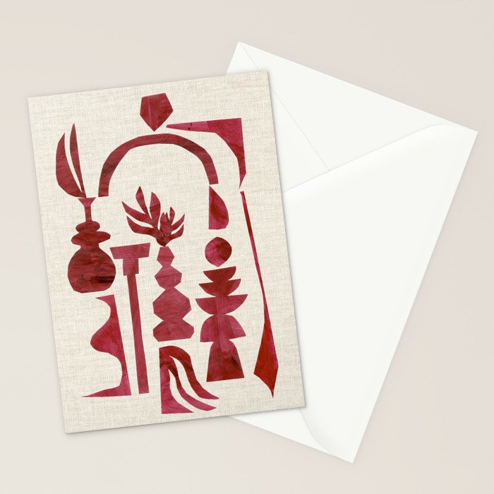 Crimson Arch  Stationery Card Gallery Image 2
