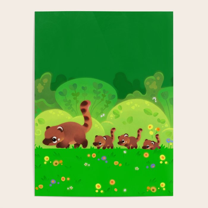 Coati family Poster Gallery Image 4