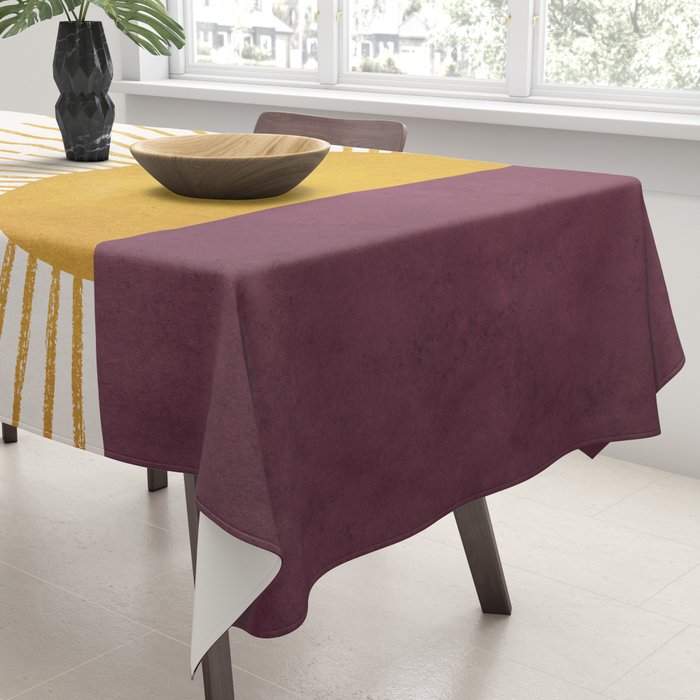 Marsala Sunset Tablecloth Gallery Image 3