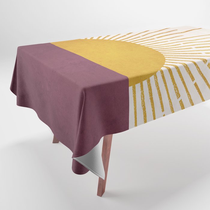 Marsala Sunset Tablecloth Gallery Image 1