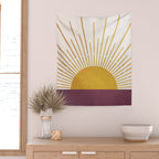 Marsala Sunset Wall Tapestry Gallery Image 2