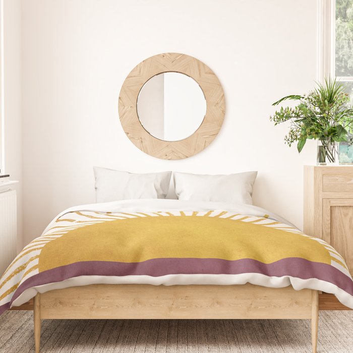 Marsala Sunset Duvet Cover Gallery Image 3