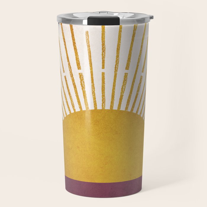 Marsala Sunset Travel Mug Gallery Image 1