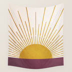 Marsala Sunset Wall Tapestry Gallery Image 4