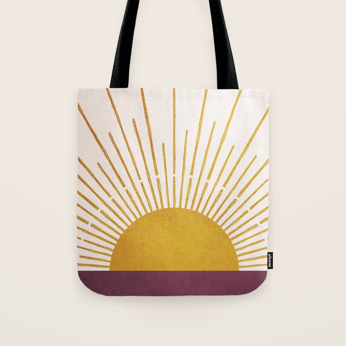 Marsala Sunset Tote Bag Gallery Image 1