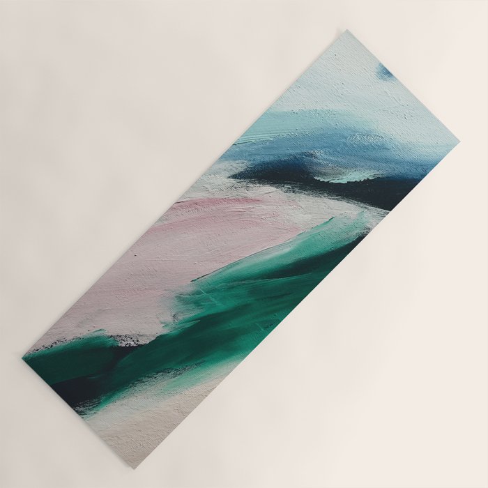 Abstract Oil Painting No. 47 Yoga Mat Gallery Image 1