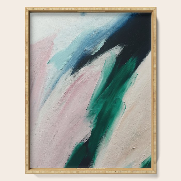 Abstract Oil Painting No. 47 Serving Tray Gallery Image 1