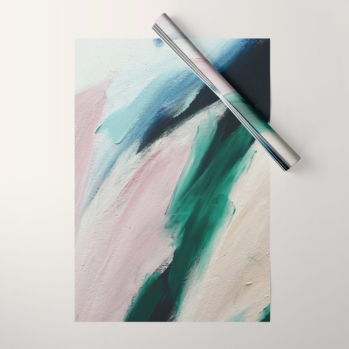 Abstract Oil Painting No. 47 Wrapping Paper Gallery Image 1