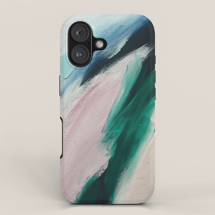 Abstract Oil Painting No. 47 iPhone Case Gallery Image 1