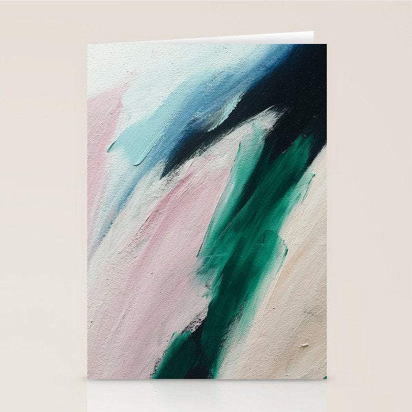Abstract Oil Painting No. 47 Stationery Card Gallery Image 2