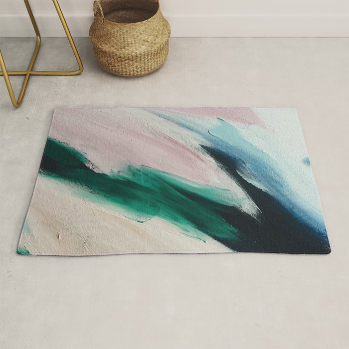 Abstract Oil Painting No. 47 Rug Gallery Image 1