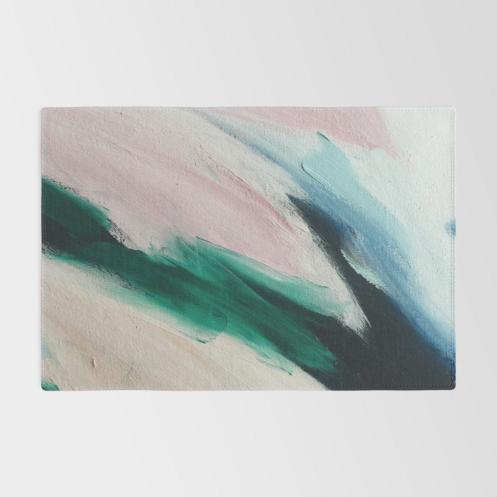 Abstract Oil Painting No. 47 Rug Gallery Image 2