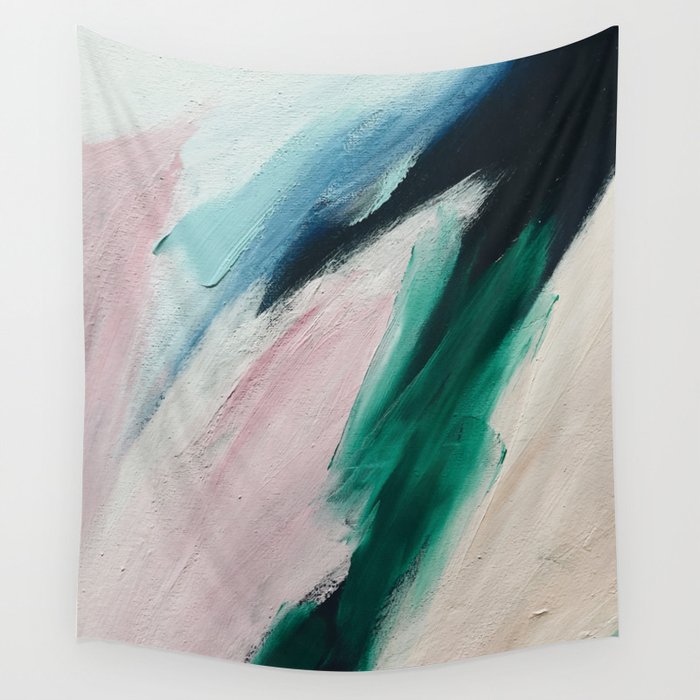 Abstract Oil Painting No. 47 Wall Tapestry Gallery Image 4