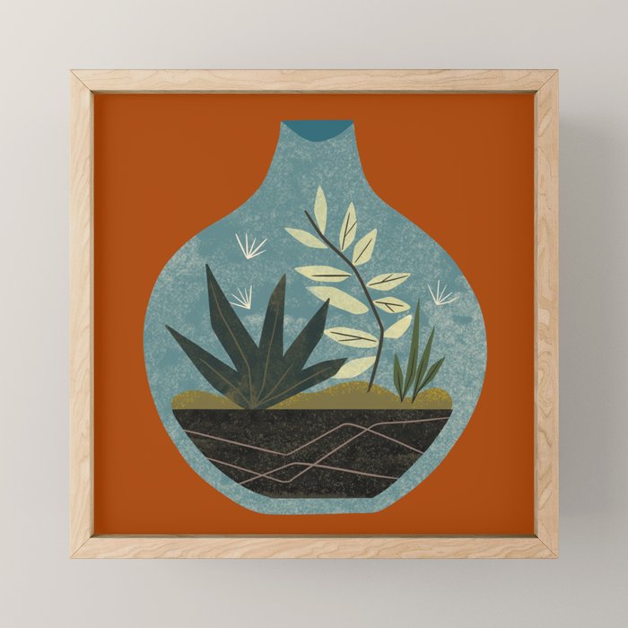 Terrarium No. 6 Mini Art Print Gallery Image 1
