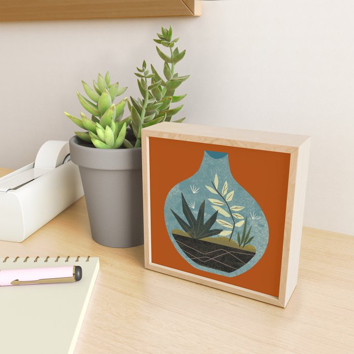 Terrarium No. 6 Mini Art Print Gallery Image 2