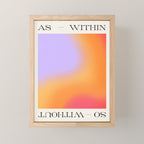 As Within So Without Art Print Mini Art Print Gallery Image 1