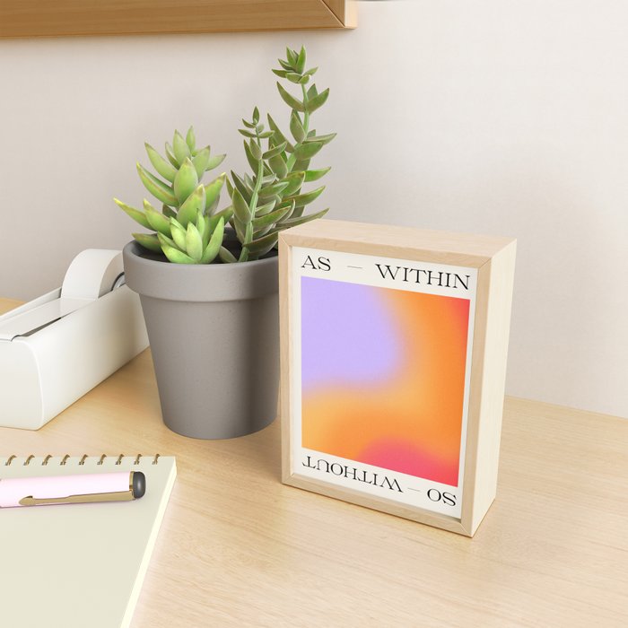 As Within So Without Art Print Mini Art Print Gallery Image 2