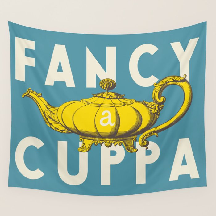 Fancy a Cuppa Wall Tapestry Gallery Image 1