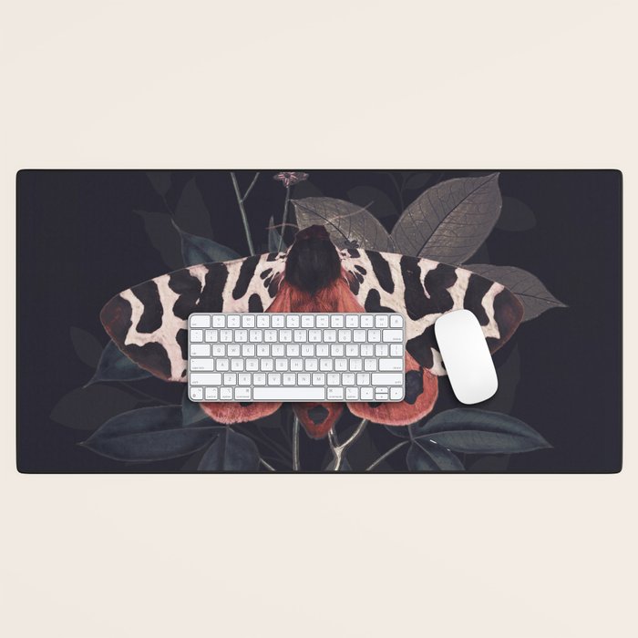 Night Butterfly Desk Mat Gallery Image 1