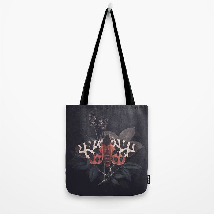 Night Butterfly Tote Bag Gallery Image 2