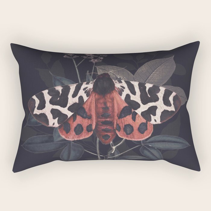 Night Butterfly Rectangular Pillow Gallery Image 2