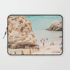 Aerial Beach Print - Ocean (part one of a diptych) Sea Travel photography Laptop Sleeve Gallery Image 1