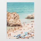 Aerial Beach Print - Ocean (part one of a diptych) Sea Travel photography Poster Gallery Image 4