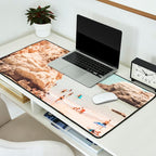Aerial Beach Print - Ocean (part one of a diptych) Sea Travel photography Desk Mat Gallery Image 2