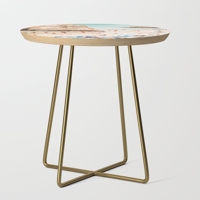 Aerial Beach Print - Ocean (part one of a diptych) Sea Travel photography Side Table Gallery Image 1
