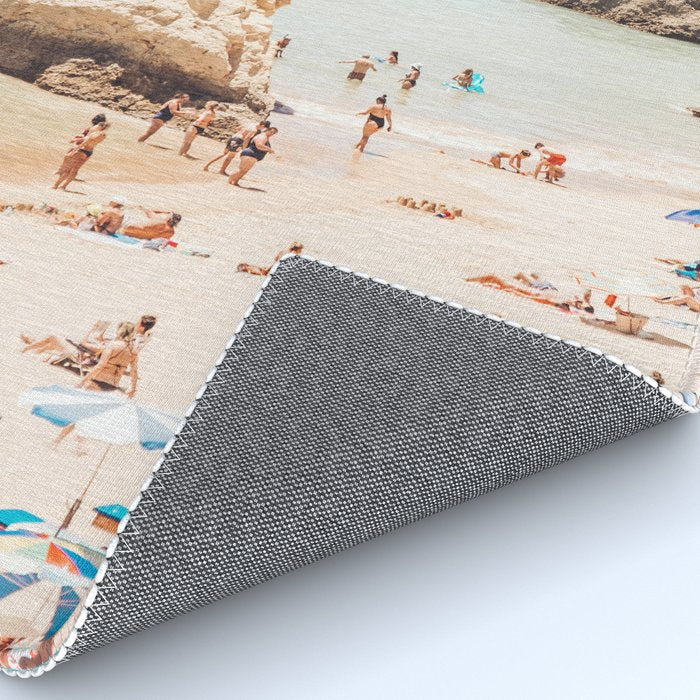 Aerial Beach Print - Ocean (part one of a diptych) Sea Travel photography Rug Gallery Image 4