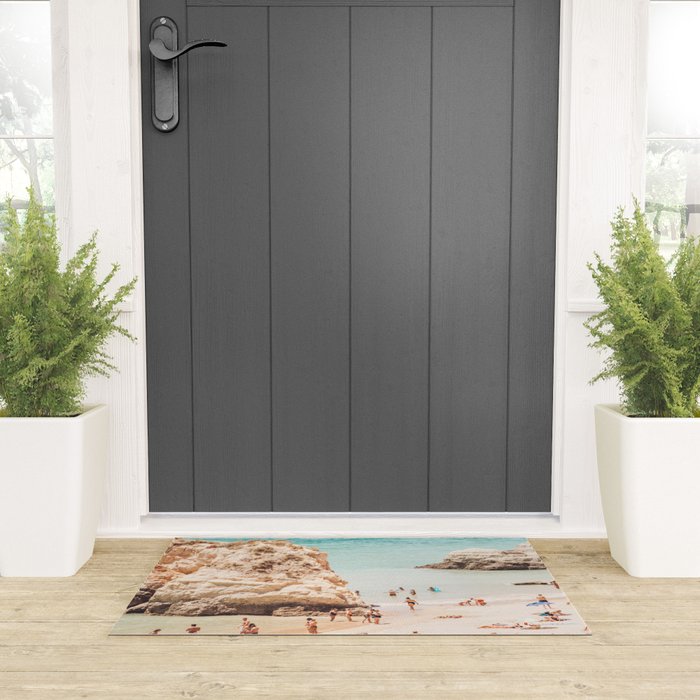 Aerial Beach Print - Ocean (part one of a diptych) Sea Travel photography Welcome Mat Gallery Image 3