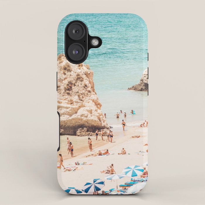 Aerial Beach Print - Ocean (part one of a diptych) Sea Travel photography iPhone Case Gallery Image 1