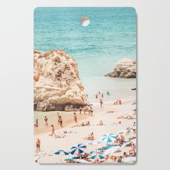 Aerial Beach Print - Ocean (part one of a diptych) Sea Travel photography Cutting Board Gallery Image 1