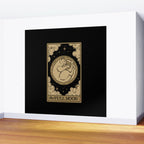 The Full Moon - Dark Background Wall Mural Gallery Image 2