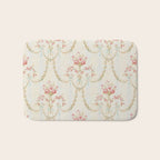 My Paris Apartment Rococo Vintage Wallpaper  Bath Mat Gallery Image 1