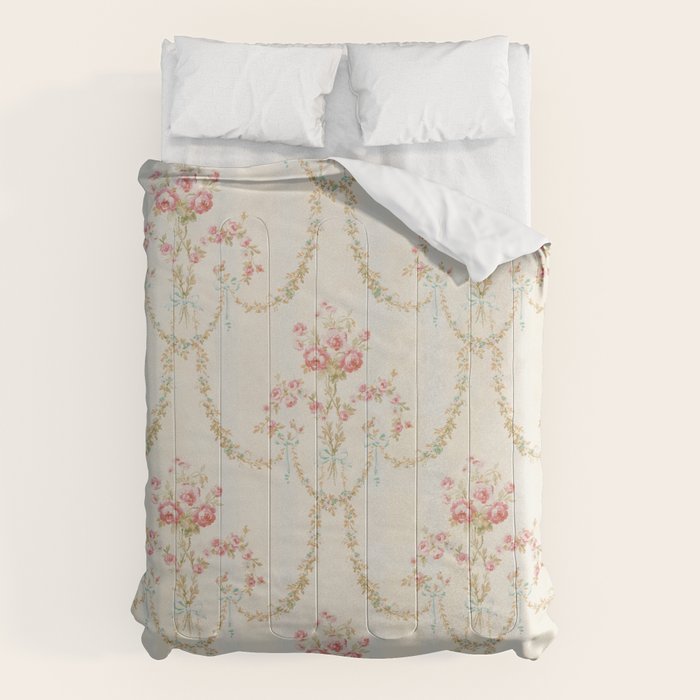 My Paris Apartment Rococo Vintage Wallpaper  Comforter Gallery Image 6