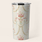 My Paris Apartment Rococo Vintage Wallpaper  Travel Mug Gallery Image 1