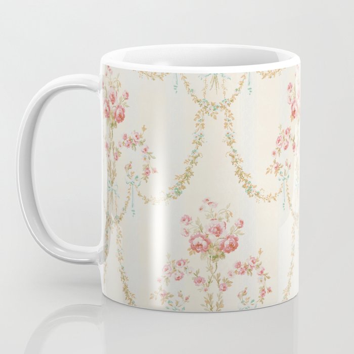 My Paris Apartment Rococo Vintage Wallpaper  Coffee Mug Gallery Image 3