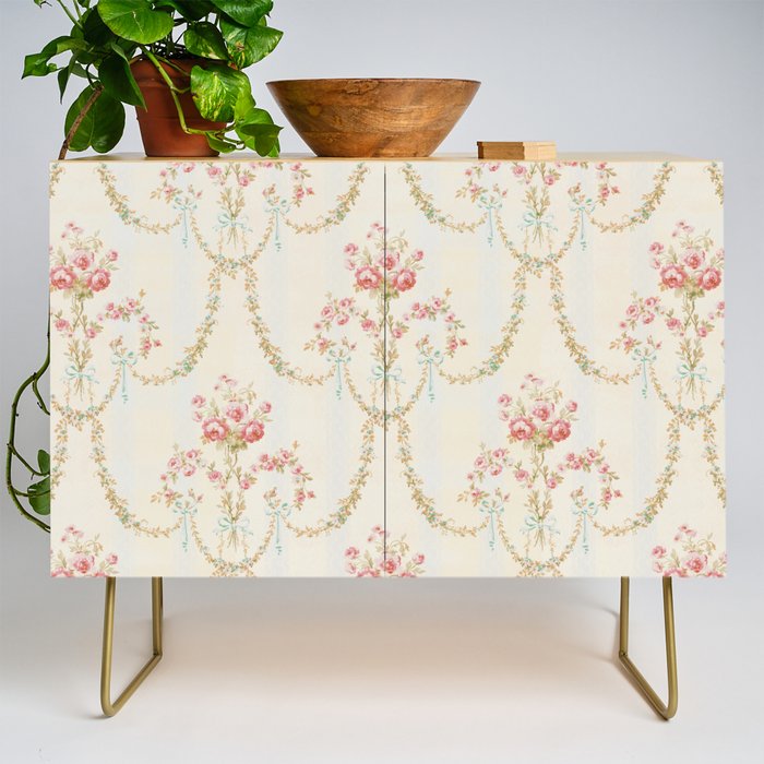 My Paris Apartment Rococo Vintage Wallpaper  Credenza Gallery Image 1