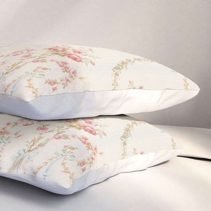 My Paris Apartment Rococo Vintage Wallpaper  Pillow Sham Gallery Image 3
