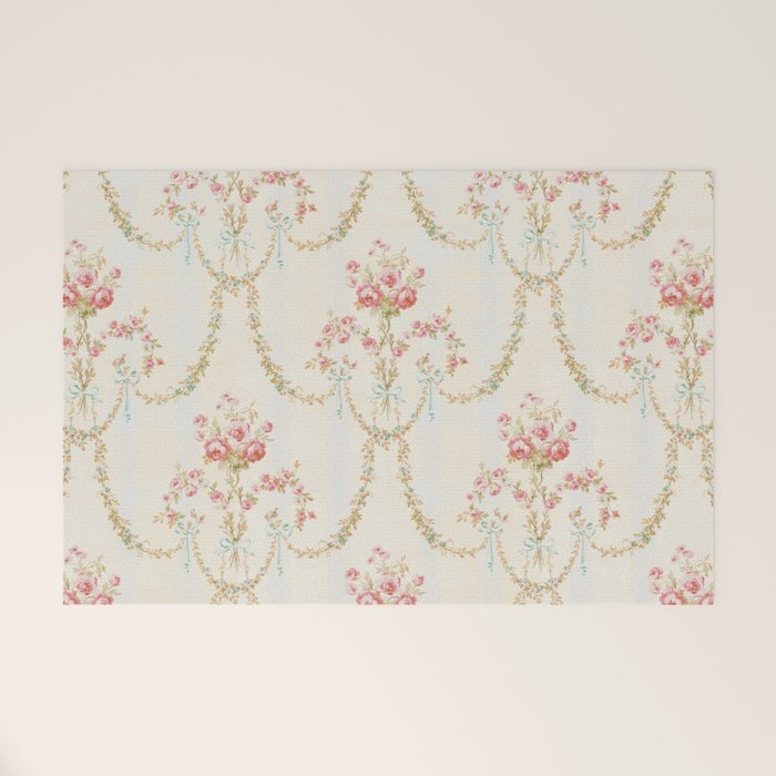 My Paris Apartment Rococo Vintage Wallpaper  Welcome Mat Gallery Image 1