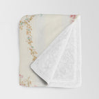 My Paris Apartment Rococo Vintage Wallpaper  Throw Blanket Gallery Image 3