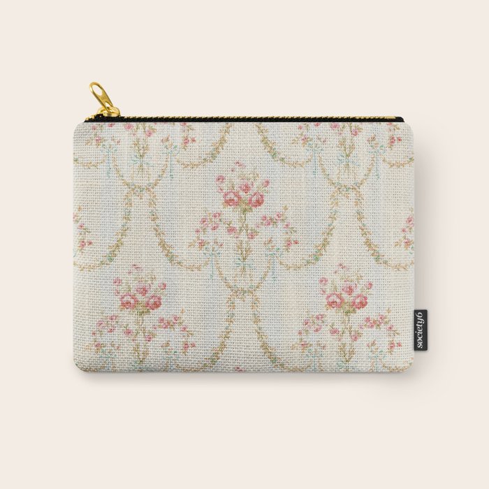 My Paris Apartment Rococo Vintage Wallpaper  Carry All Pouch Gallery Image 1