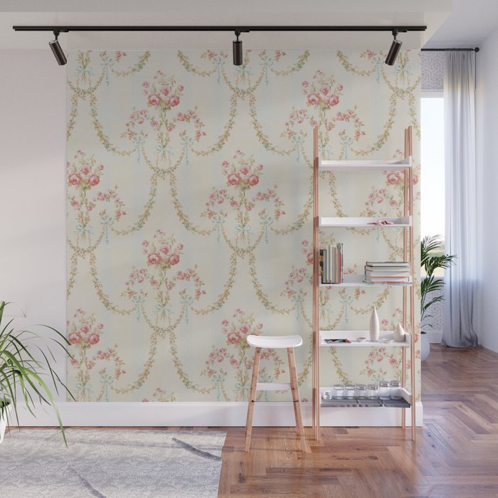 My Paris Apartment Rococo Vintage Wallpaper  Wall Mural Gallery Image 1