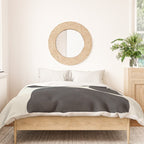 Black & White Minimalist Abstract Shapes Patterns Black Ink Painting Duvet Cover Gallery Image 3