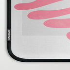 Blue & Pink Leaves: Matisse Series 01 Laptop Sleeve Gallery Image 3